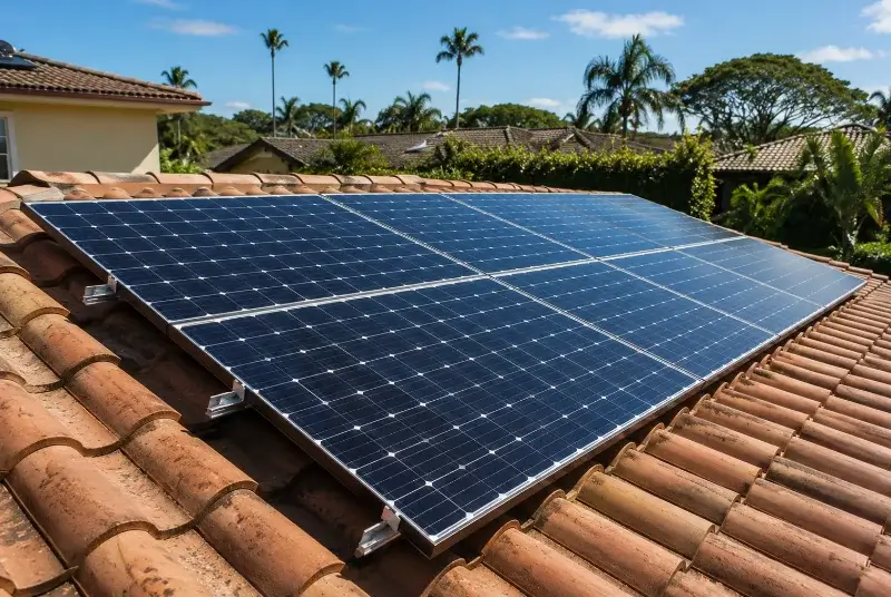 Installation de panneaux solaires à Cavignac